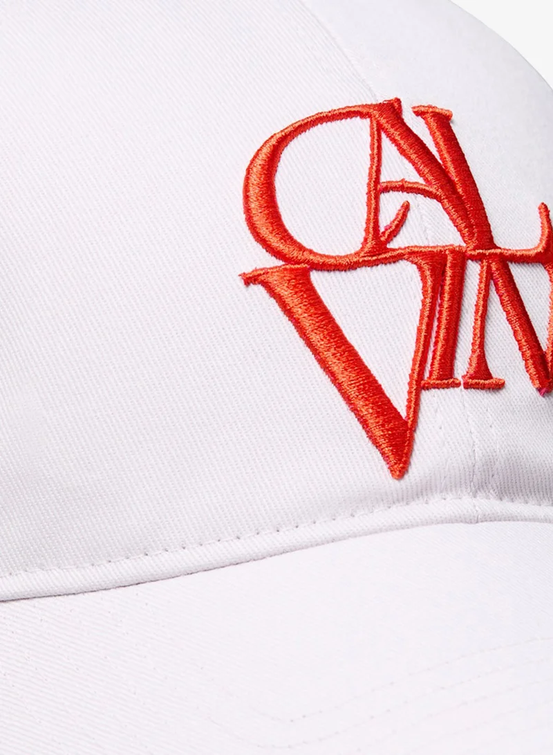 CALVIN KLEIN  UV Twill Logo Embroidery Adjustable Cap for Women | Best Price UAE